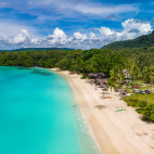 Port Orly beach in Espiritu Santo, Vanuatu