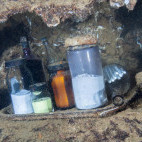 Medicine on the President Coolidge wreck in Vanuatu