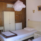 Beach cabin twin at Sharks Bay Umbi Village in Sharm el Sheikh, Egypt