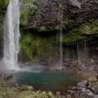 Savulelele waterfall in Fiji.