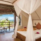 View of a suite at Sunshine Marine Lodge, Zanzibar.