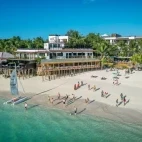 External view of The Z Hotel, Zanzibar.
