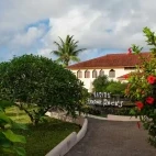 A pathway to Kendwa Rocks Beach Hotel, Zanzibar
