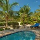 The bungalow swimming pool at Kendwa Rocks Beach Hotel, Zanzibar