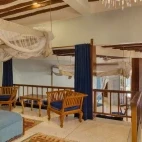A family bungalow at Kendwa Rocks Beach Hotel, Zanzibar