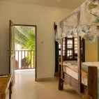 A standard double balcony room at Kendwa Rocks Beach Hotel, Zanzibar