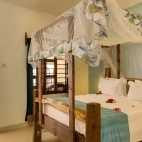 A standard double room at Kendwa Rocks Beach Hotel, Zanzibar
