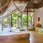 A twin suite at Sunshine Azure Beach Hotel, Zanzibar
