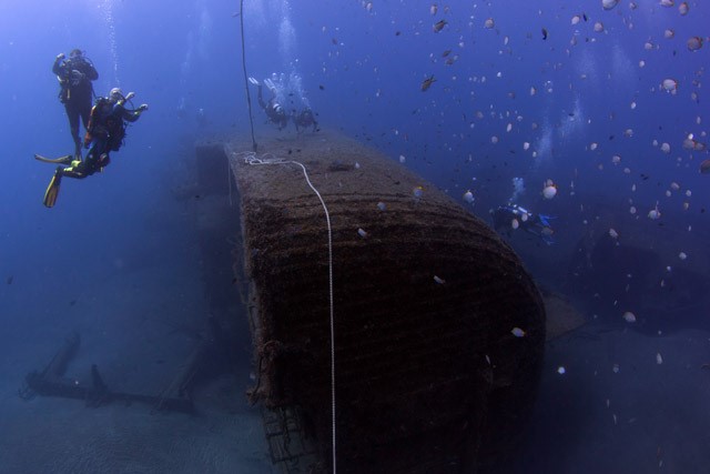 Frontier wreck in St Helena