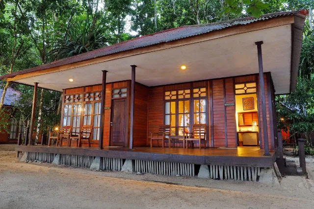 Sea view room at Dive into Raja Ampat Resort, Indonesia.