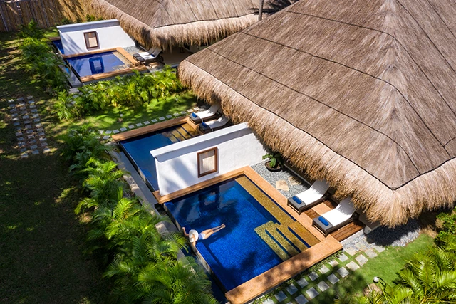 Spa pool suites at Atmosphere Resort & Spa in the Philippines