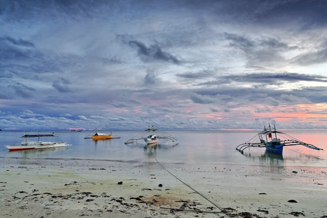 Bangka boat in Sipalay, the Phillipines