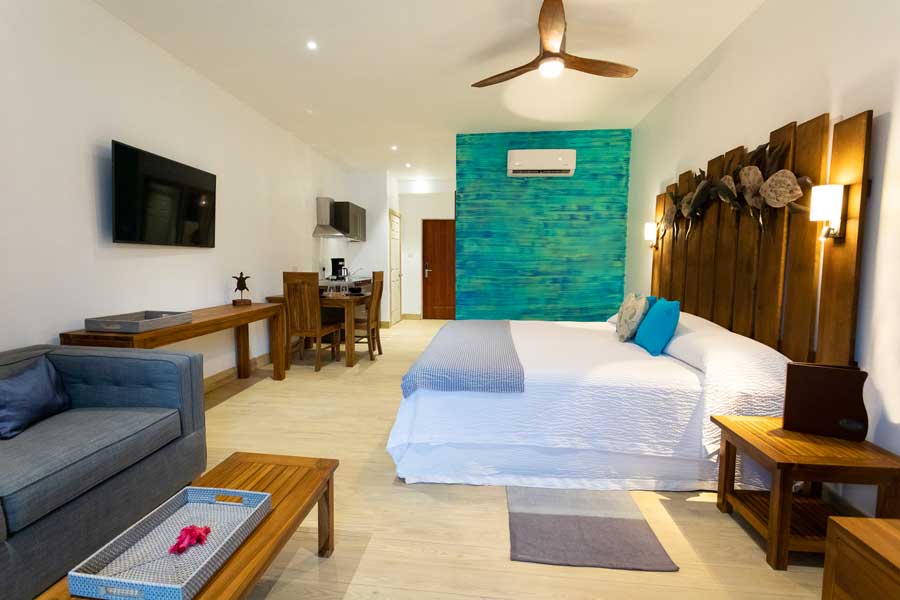 Cocoa pod room at True Blue Bay Resort in Grenada