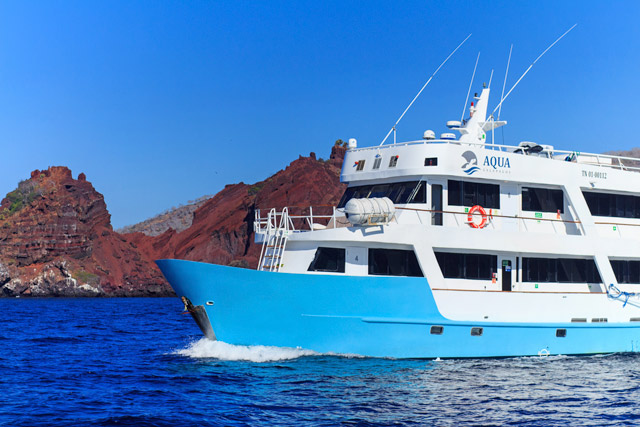 Aqua Galapagos liveaboard.