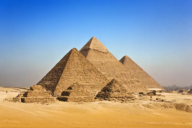 Giza pyramid in Egypt
