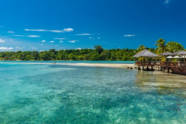 Erakor Island in Efate, Vanuatu